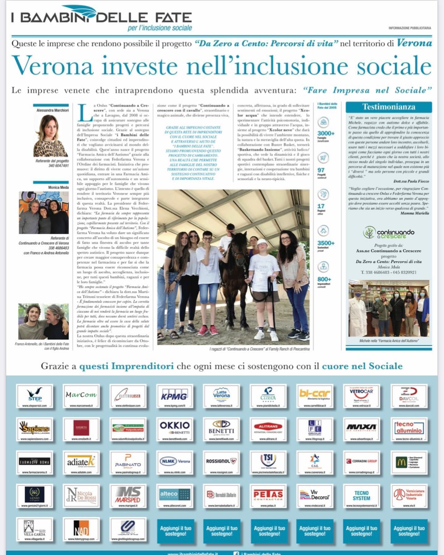 Verona investe nell’inclusione sociale